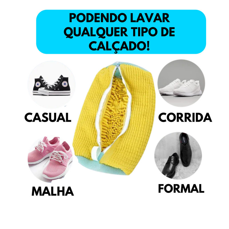 [PROMOÇÃO COMPRE 2 PELO O PREÇO DE 1] Bolsa de Lavagem de Tênis - ShoeLimp™