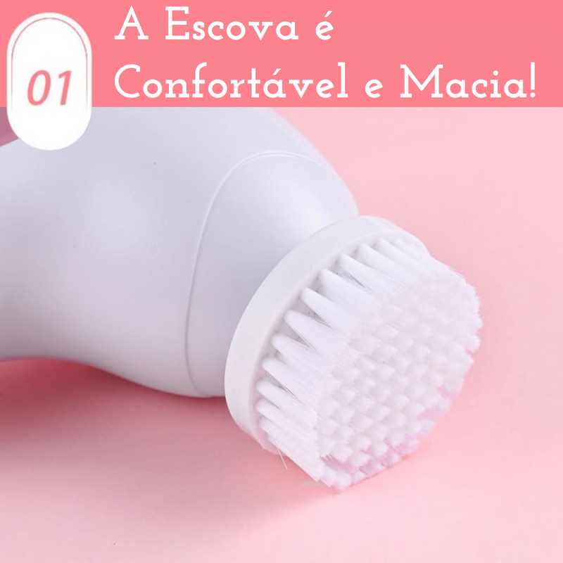 Skin Care - Escova de Limpeza Facial Elétrica™