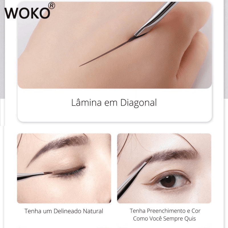 Delineador de Lâmina Ultra Fina - Microblading - Menna Store