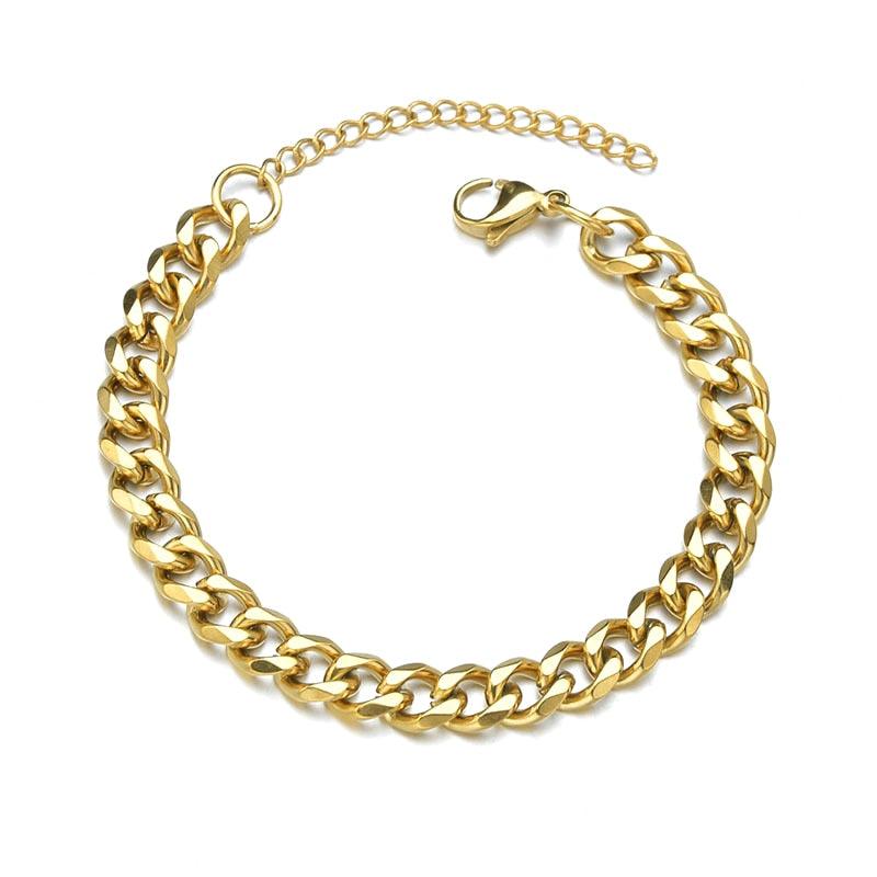 Pulseira Masculina Corrente de Luxo - Menna Store - Menna Store