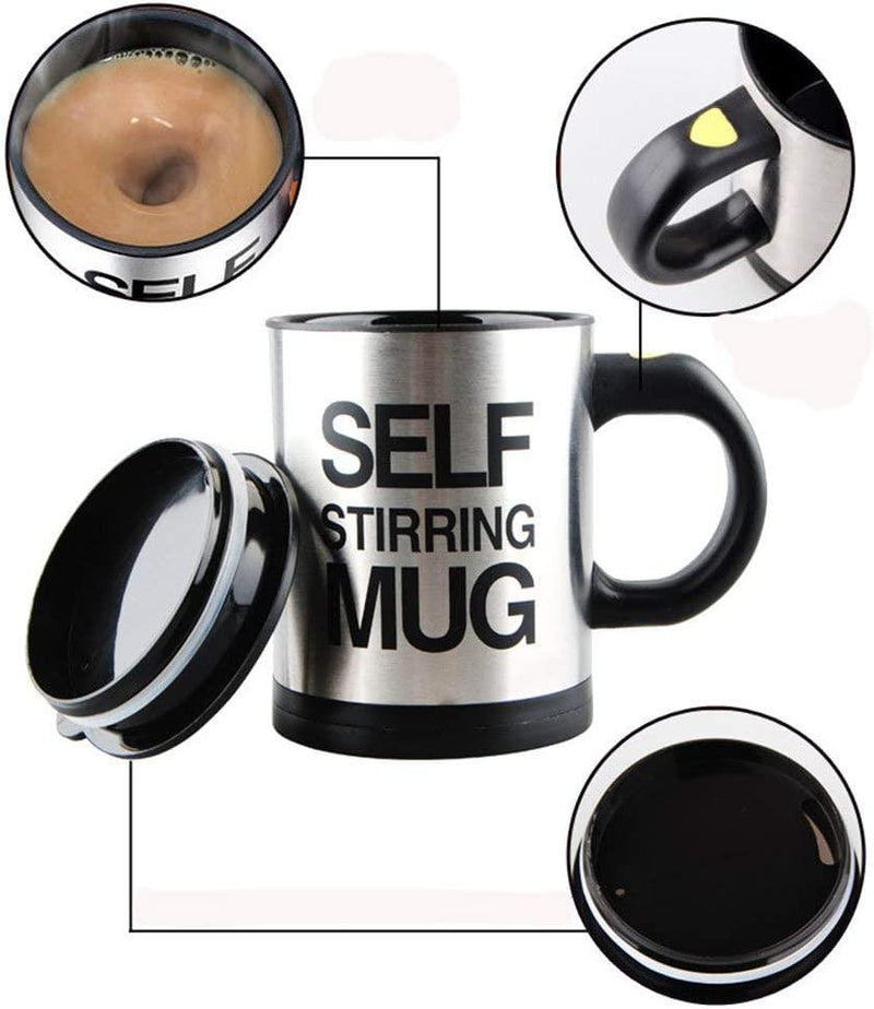 Caneca Magnética Misturador Inteligente 350ml - Menna Store